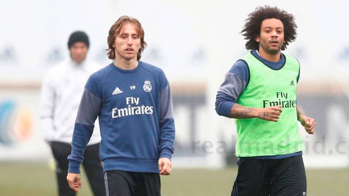 Real Madrid | Modric y Marcelo tienen difícil llegar a la vuelta ante el  PSG - AS USA