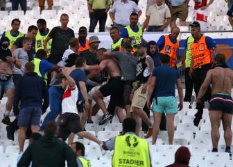 Los hinchas rusos ya fueron lamentables protagonistas en la Euro2016