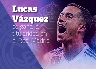La progresión de Lucas Vázquez
