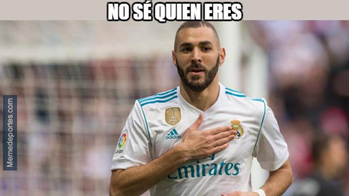 Benzema protagonista de los memes del Real Madrid-Alavés