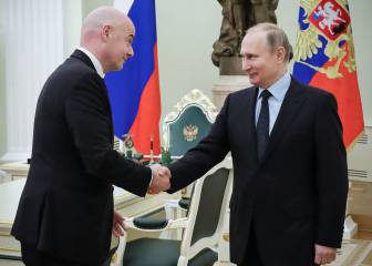 Putin promete a la FIFA mano de hierro con los ultras