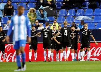 Sevilla derrotó al Málaga que suma 12 partidos sin ganar