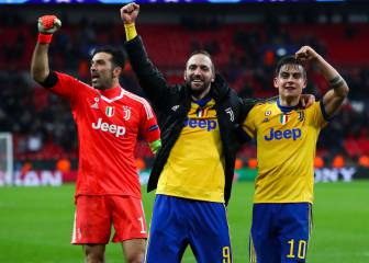 Higuaín y Dybala llevan a la Juventus a cuartos de final