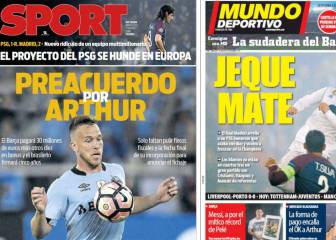 Arthur y el Madrid, protagonismo en Barcelona