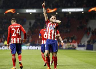 Atlético de Madrid aplasta al Lokomotiv en el duelo de ida