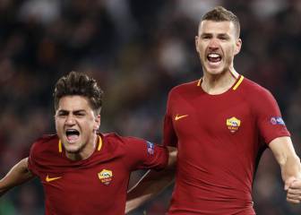 Dzeko strikes to take Roma into Champions League last eight