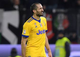 Saltan las alarmas en la Juve: Chiellini también cae lesionado
