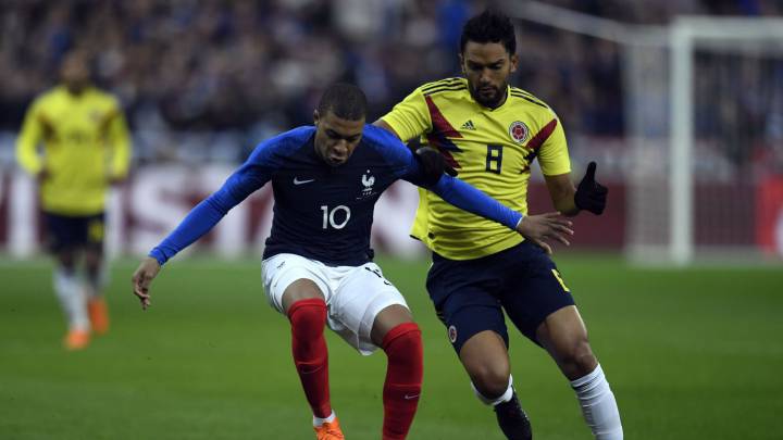 Francia-Colombia en directo: amistoso internacional