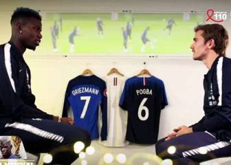 A Griezmann le gustaría jugar en el mismo club que Pogba