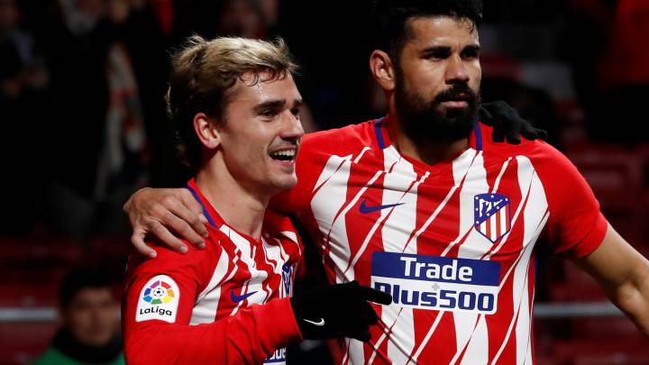 Diego Costa's presence pushes Griezmann on to another level