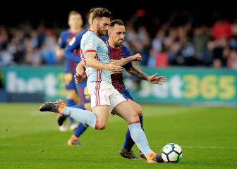 Celta-Barcelona en imágenes