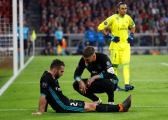 Carvajal se pierde la vuelta, pero sí estaría en una posible final