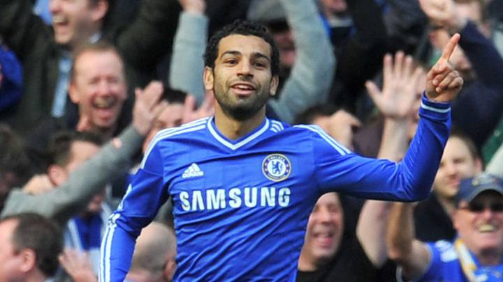 El extremo egipcio del Liverpool, Mohamed Salah, durante su etapa en el Chelsea.