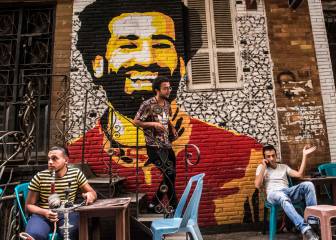 Las calles de El Cairo se inundan de imágenes de Salah