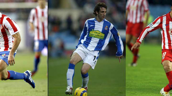 Jugadores que han defendido la camiseta del Espanyol y Atleti