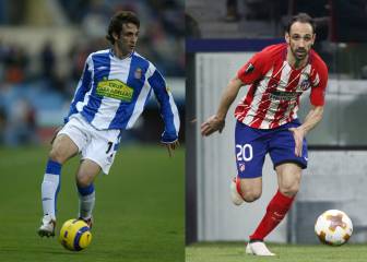 Jugadores que han defendido la camiseta del Atleti y Espanyol