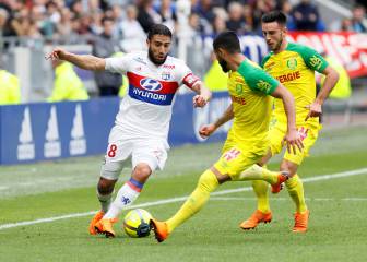 El Atlético quiere fichar a la joya del Lyon, el francés Nabil Fekir
