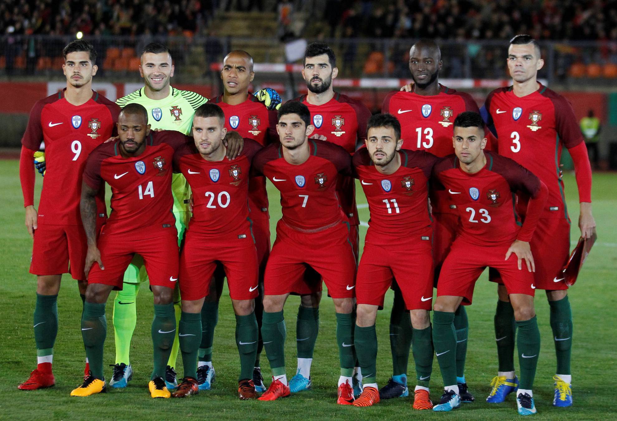 Alineación de Portugal en el Mundial 2018