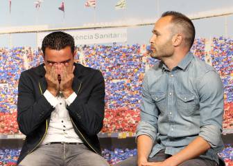 Xavi pens an emotional letter to Andrés Iniesta