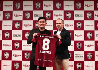 La presentación de Andrés Iniesta con el Vissel Kobe en imágenes