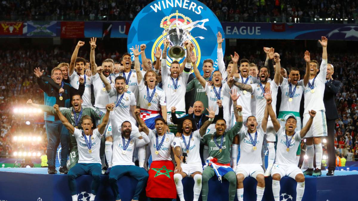 Real Madrid de época: tres Champions consecutivas y cuatro en cinco