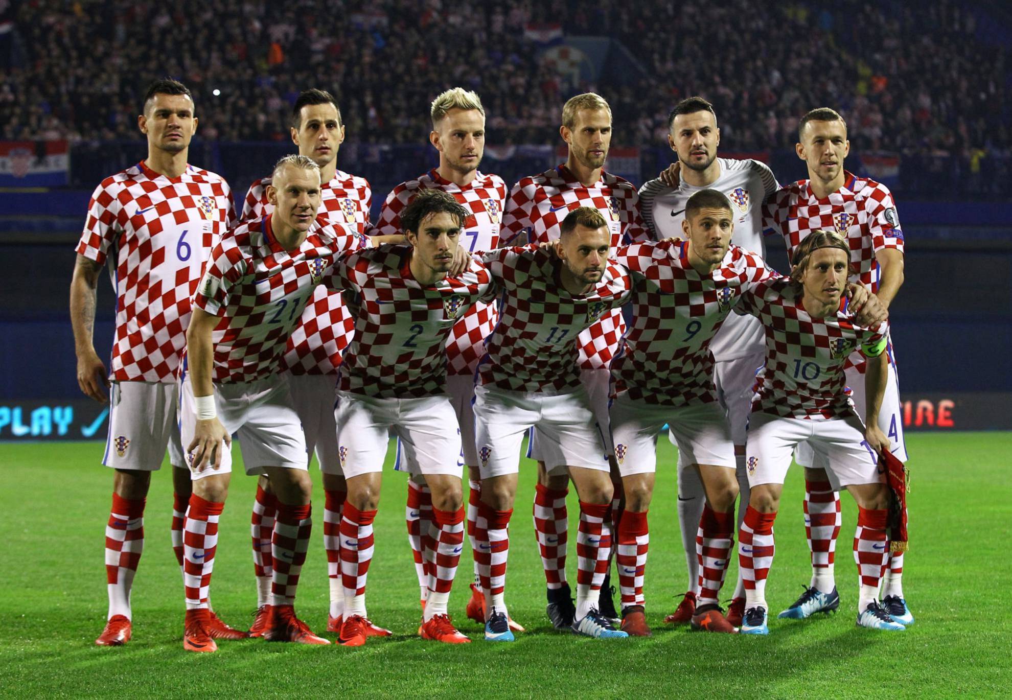 Alineación de Croacia en el Mundial 2018