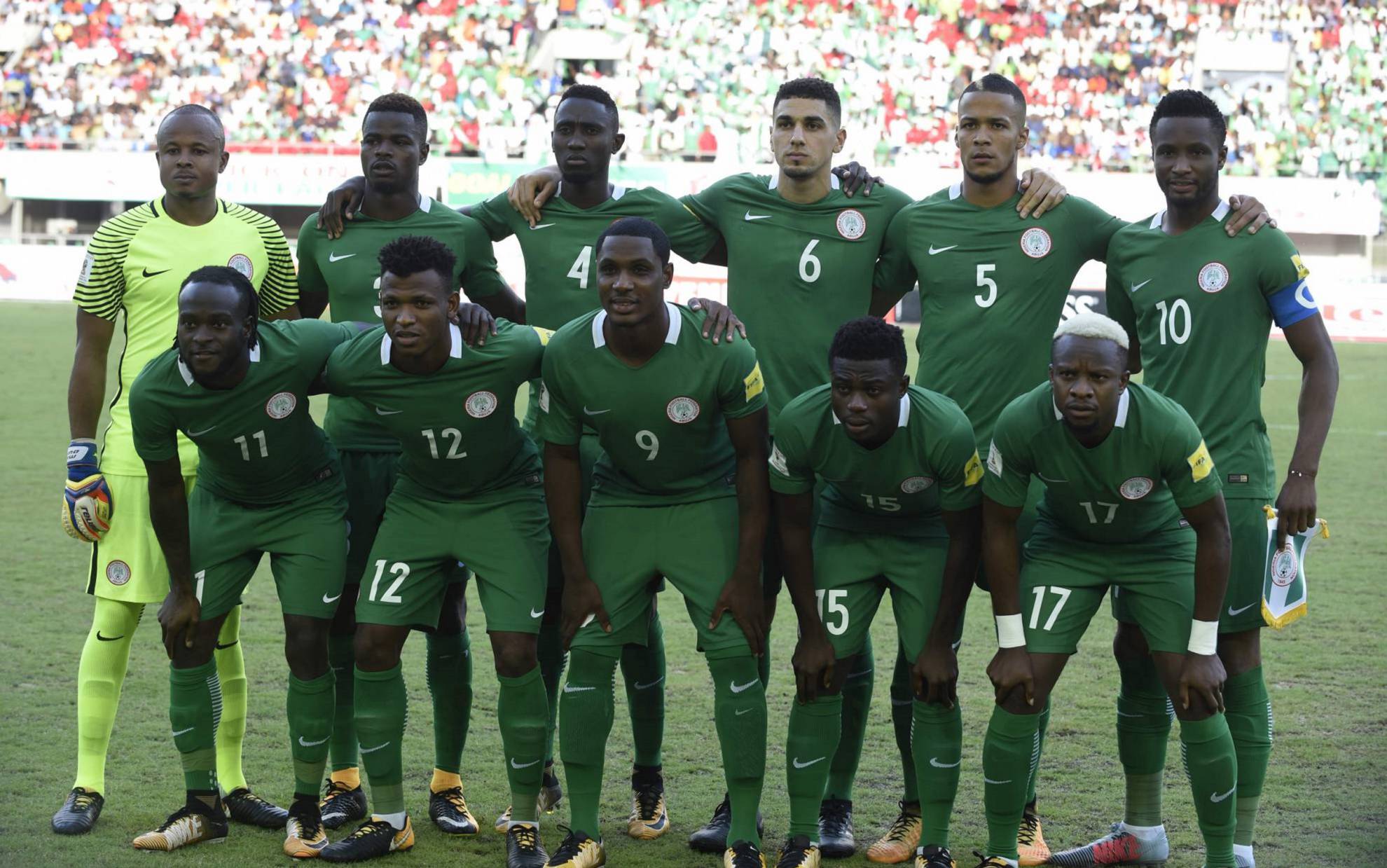 Selección de fútbol de nigeria jugadores