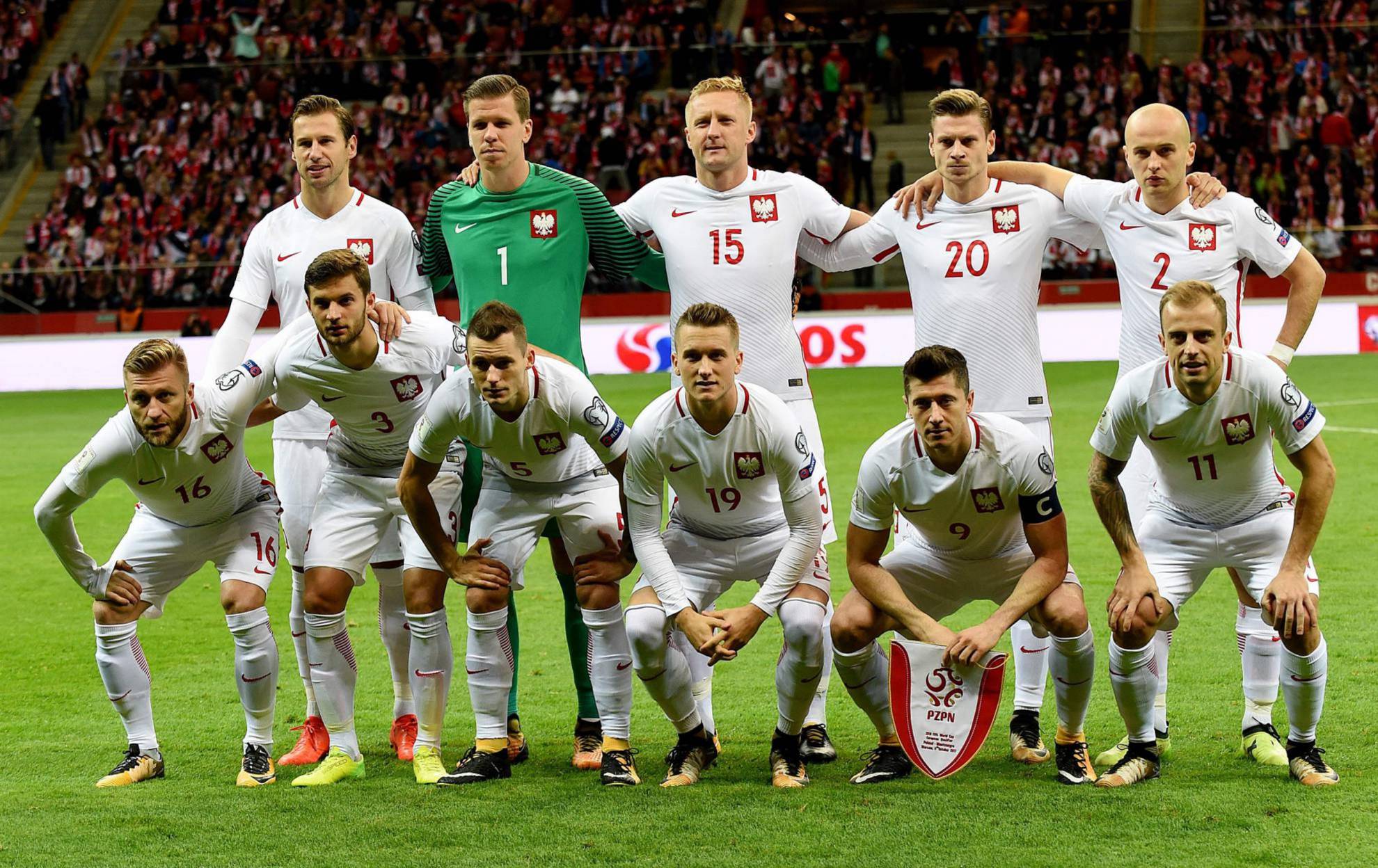 Alineación de Polonia en el Mundial 2018