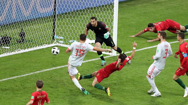 Portugal-España: el fallo de De Gea, los goles de Cristiano, Costa y Nacho...todo en imágenes