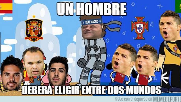 Los mejores memes del Portugal-España