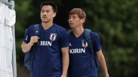 Japón y Nishino, pendientes de Shinji Okazaki y Gen Shoji
