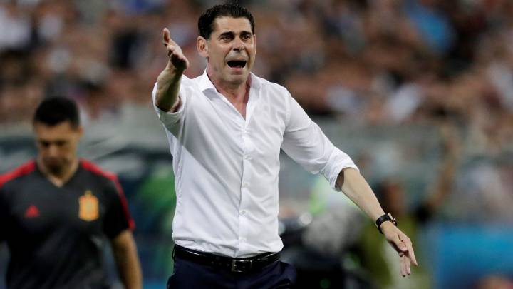 Hierro con la Selección 