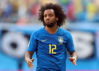 Marcelo durante un partido.