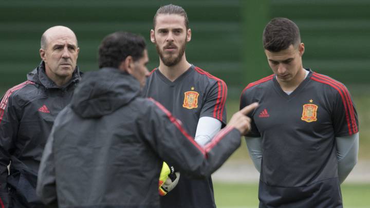 De Gea will start against Russia, says Spain boss Hierro