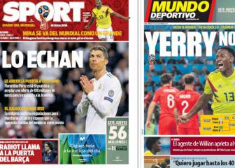 La prensa de Barcelona, sobre Cristiano: 