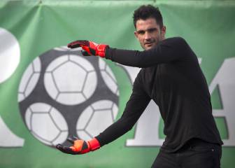 Adán, en Madrid para pasar reconocimiento con el Atlético