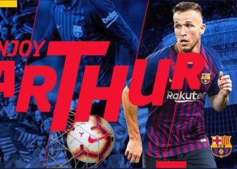 Oficial: Arthur ya es jugador del Barça hasta junio de 2024