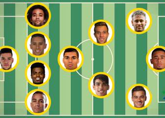 La selección brasileña del futuro