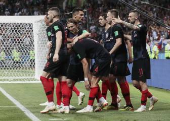 Croacia es la primera selección que sobrevive a tres prórrogas