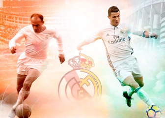 La leyenda de Di Stéfano y Cristiano comparadas en gráfico