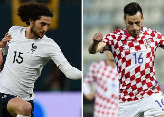 Los díscolos de Croacia y Francia que se perderán la final