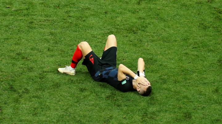 Croacia podría perder a Perisic para la final frente a Francia
