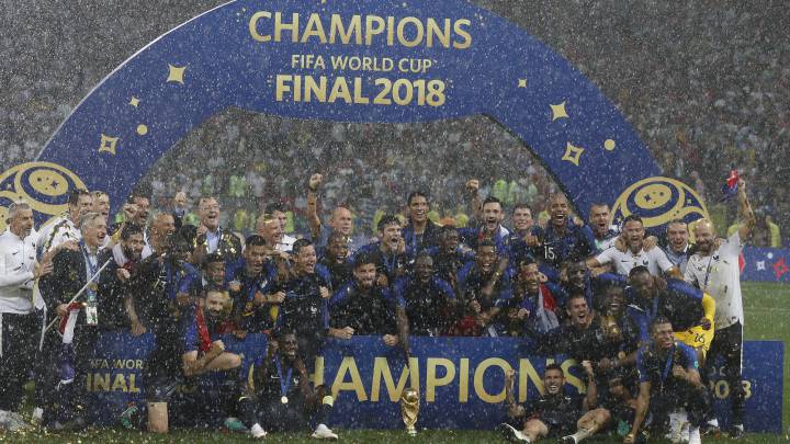 Champions of the World France lead Fifa rankings