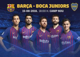 Boca Juniors, Trofeo Gamper opponents for Barça on August 15