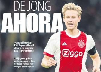 De Jong vuelve a las portadas de Barcelona