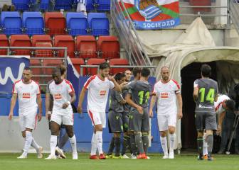 La Real Sociedad se impone sobre la bocina al Eibar