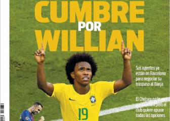 Willian's agents are in Barcelona - reports