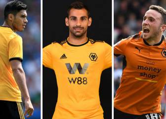 El Wolverhampton más atlético: Raúl Jiménez, Jonny y Diogo Jota