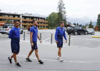 Gabriel regresa a Valencia con una fractura en una vértebra