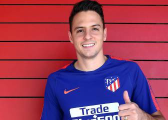 Arias ya entrena con el Atlético